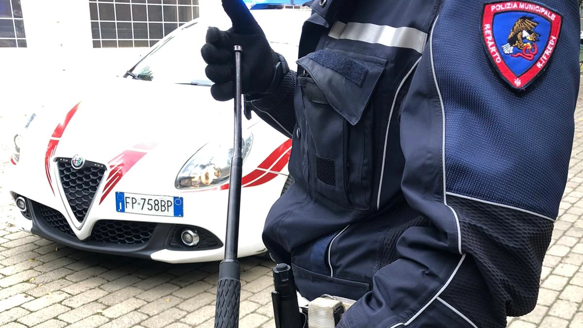 Azione della polizia municipale Azione della polizia municipale