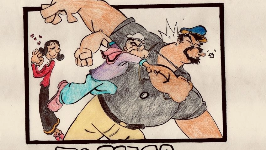 Il disegno è di Francesco Oliverio