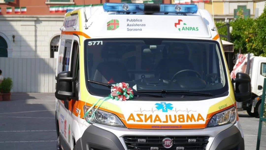 Il parto è avvenuto su un'ambulanza della PA di Sarzana