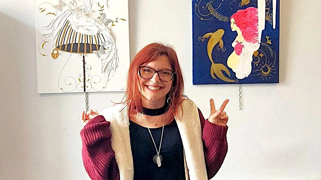 Sara Bono al bar Al Volo