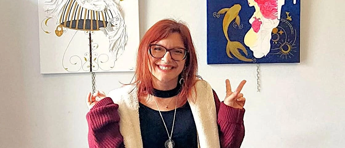 Sara Bono al bar Al Volo