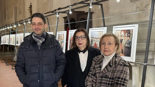 L'inaugurazione della mostra L'inaugurazione della mostra