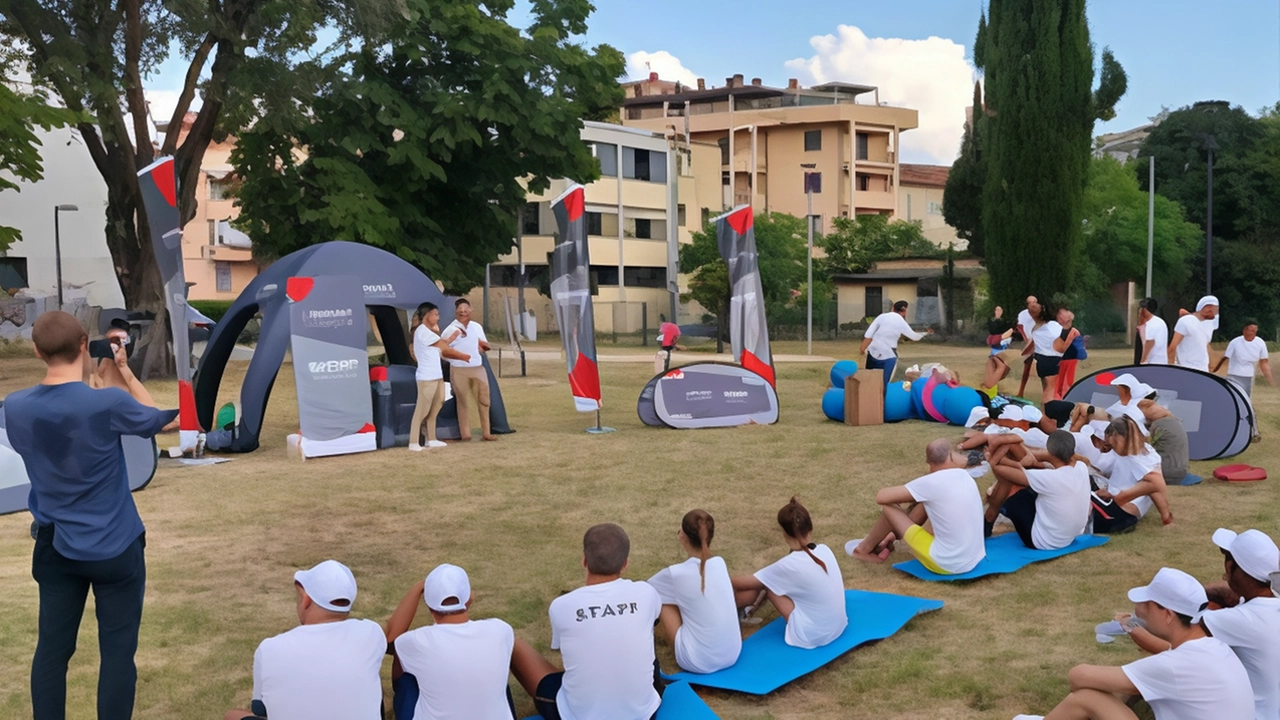 Torna oggi al Parco Pertini di Arezzo l'evento VivereloSport, organizzato da Coni, Cip e Uisp per promuovere la pratica sportiva di base, inclusiva anche per ragazzi con disabilità. Numerose discipline sportive in mostra, con la partecipazione di Special Olympics. Presenti anche la Polizia di Stato e testimonial l'atleta Federico Vanelli. Torna oggi al Parco Pertini di Arezzo l'evento VivereloSport, organizzato da Coni, Cip e Uisp per promuovere la pratica sportiva di base, inclusiva anche per ragazzi con disabilità. Numerose discipline sportive in mostra, con la partecipazione di Special Olympics. Presenti anche la Polizia di Stato e testimonial l'atleta Federico Vanelli.