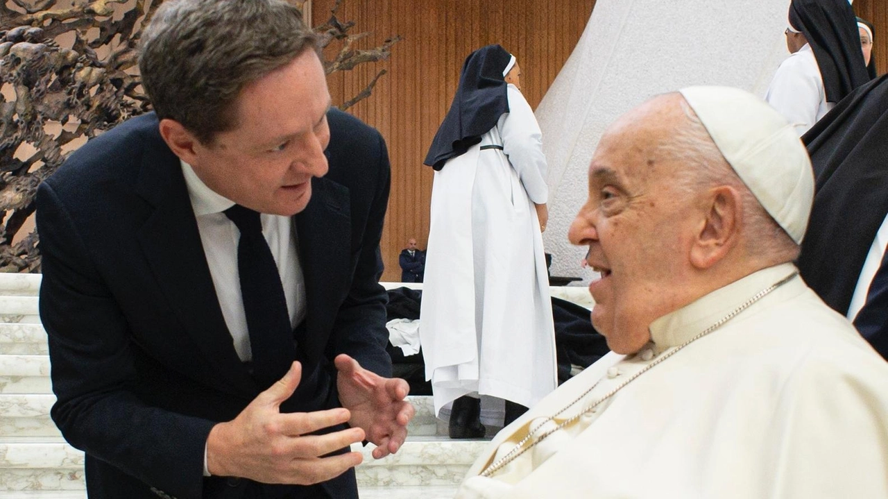 Il presidente dell’Osservatorio Permanente Giovani-Editori Andrea Ceccherini ha incontrato il Santo Padre Il presidente dell’Osservatorio Permanente Giovani-Editori Andrea Ceccherini ha incontrato il Santo Padre