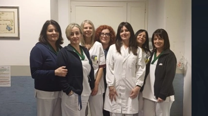L’equipe dell’oncologia dell’ospedale del Casentino L’equipe dell’oncologia dell’ospedale del Casentino