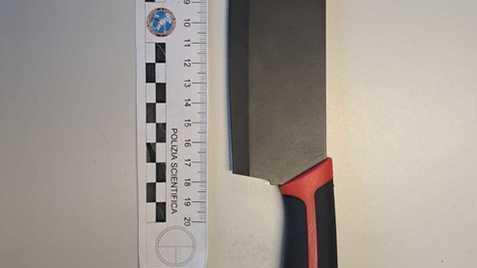 Girava con il coltello. Minorenne sorpreso con lama da macellaio Girava con il coltello. Minorenne sorpreso con lama da macellaio