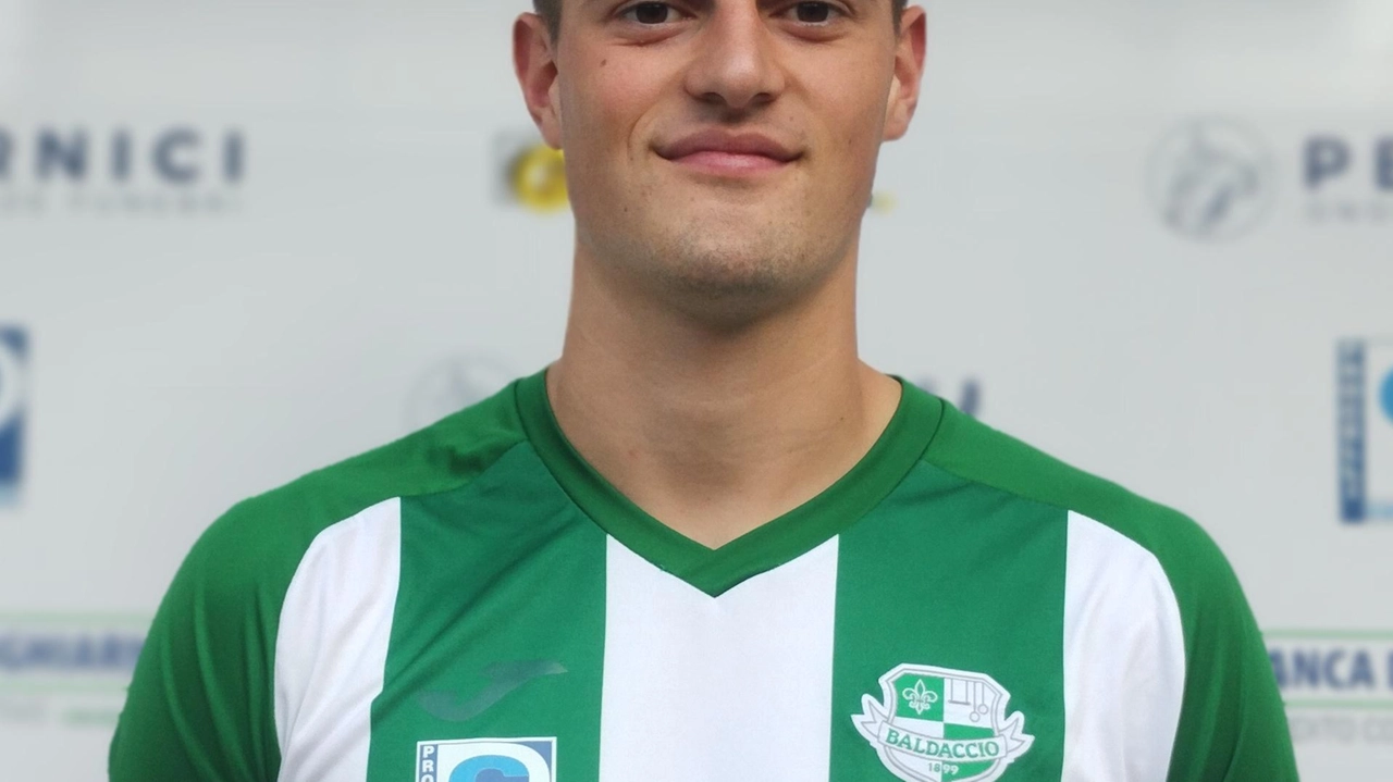 L’attacccante della Baldaccio. Matteo Boriosi, 25 anni L’attacccante della Baldaccio. Matteo Boriosi, 25 anni