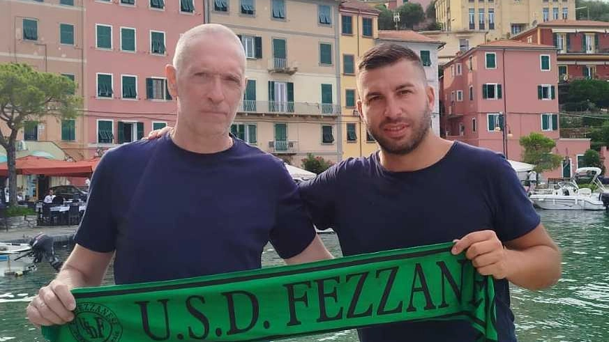 I due ex professionisti ancora con i verdi. Tonelli allenatore della Juniores .