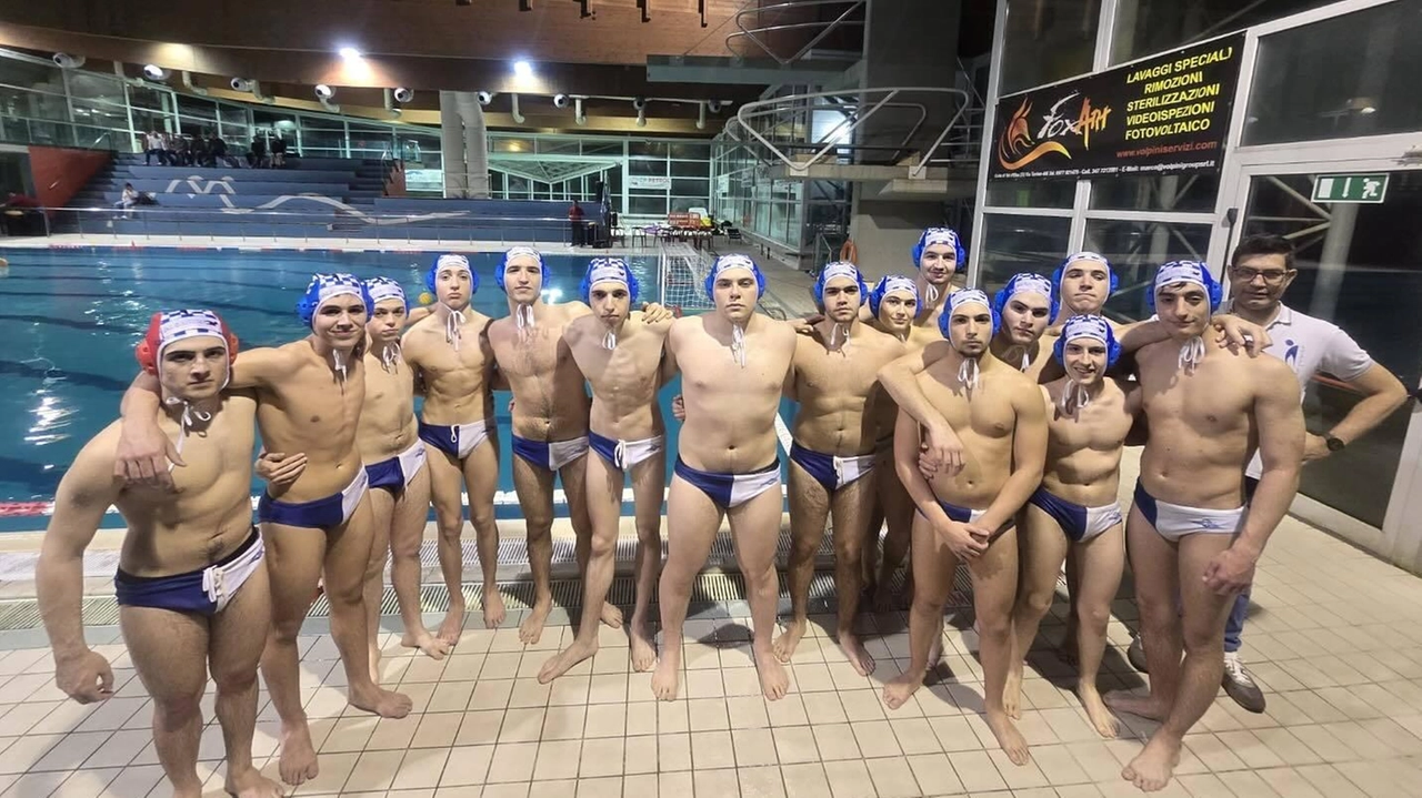 L’Under 18 dell’Azzurra di pallanuoto