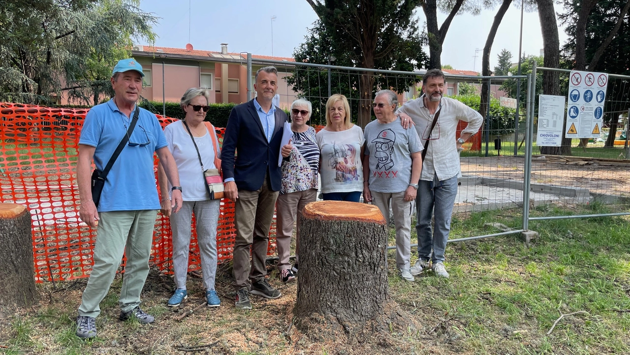 Alcuni dei protagonisti della protesta Alcuni dei protagonisti della protesta