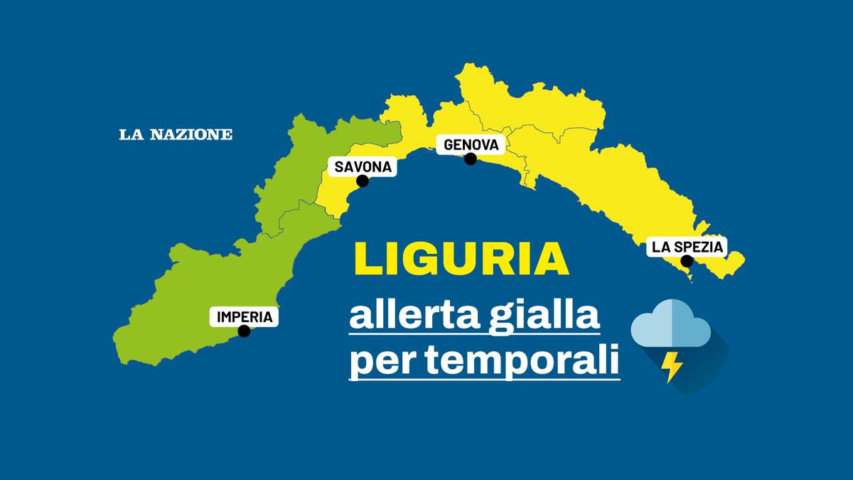 in liguria arriva la pioggia 232 allerta meteo forte perturbazione attraverser224 la regione