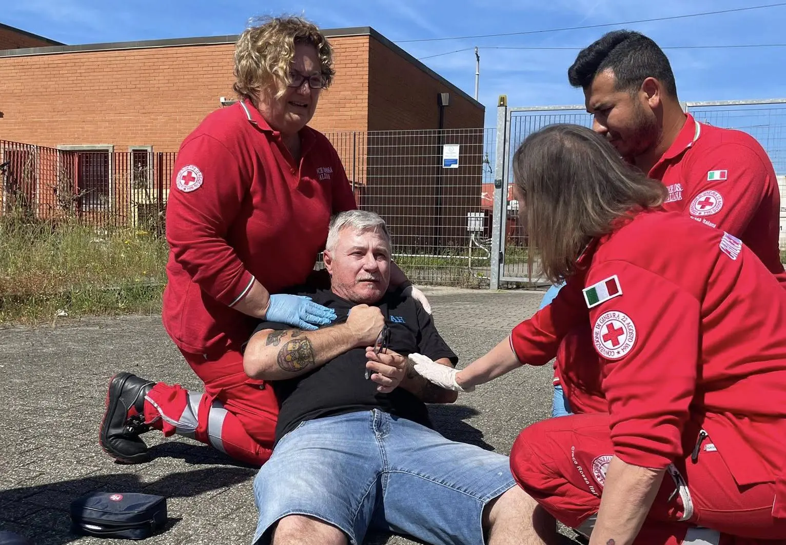 Dalla parte dei più deboli. Croce Rossa in campo con gli operatori sociali