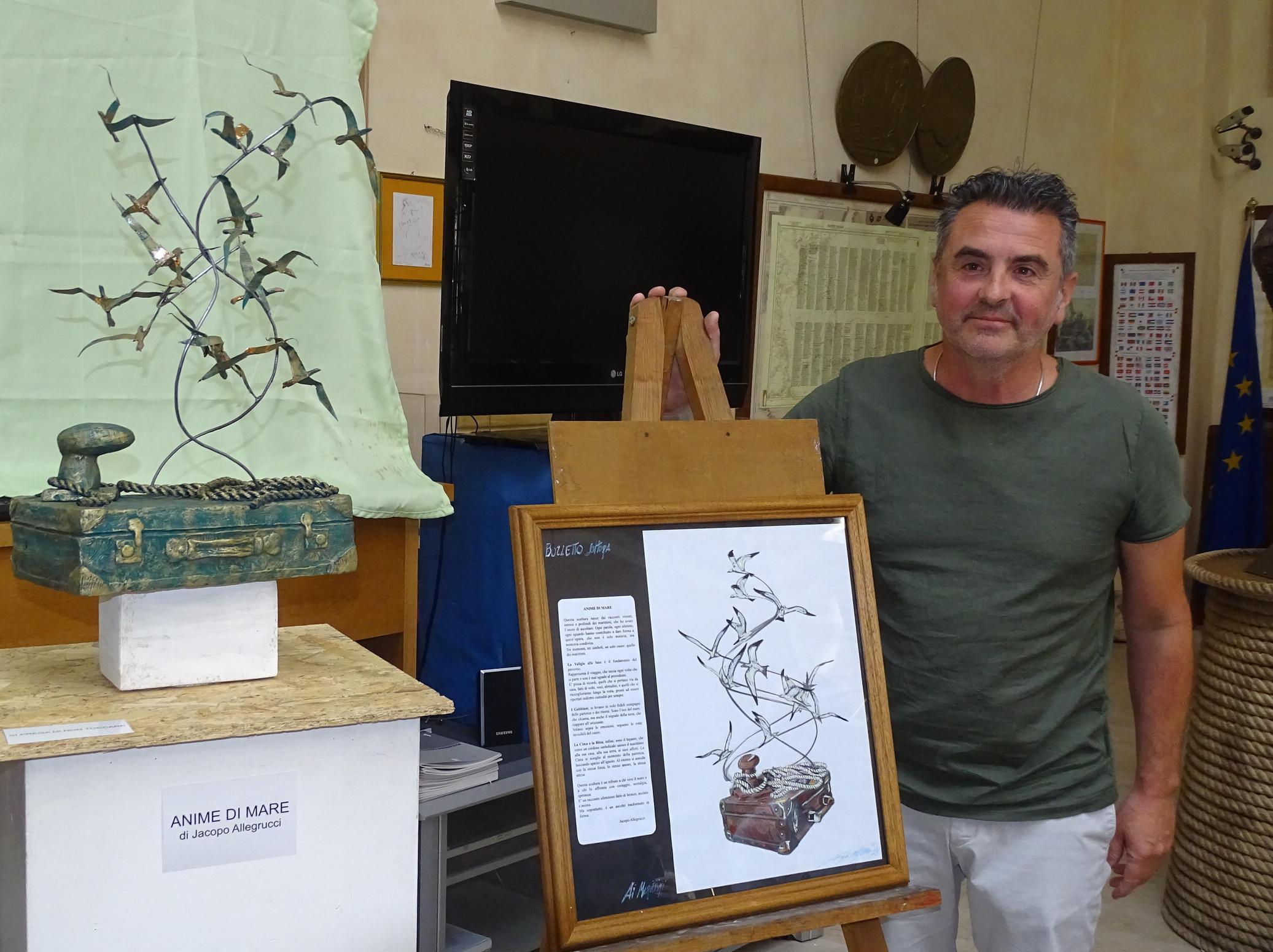 Le "Anime del mare" raccontate da Allegrucci. Fra un anno il monumento Le "Anime del mare" raccontate da Allegrucci. Fra un anno il monumento
