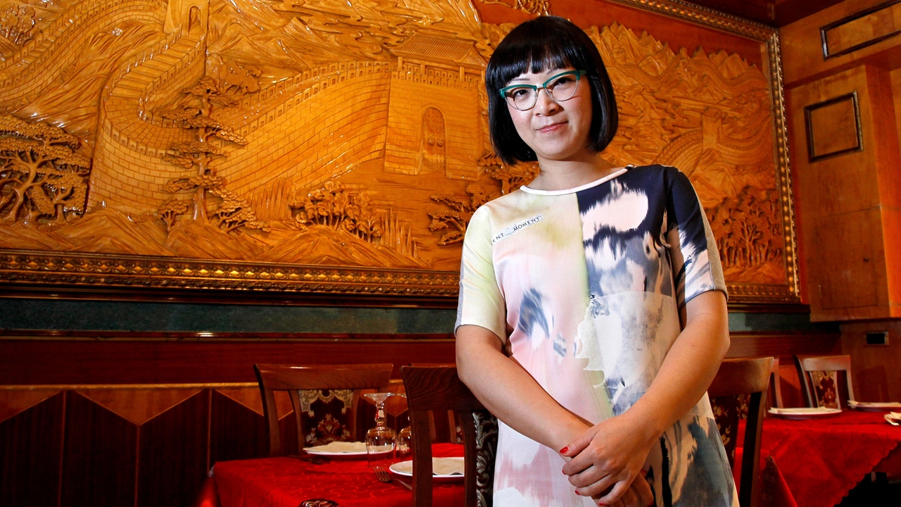 Sabrina Wu all’interno del ristorante La Fortuna di Sovigliana Sabrina Wu all’interno del ristorante La Fortuna di Sovigliana
