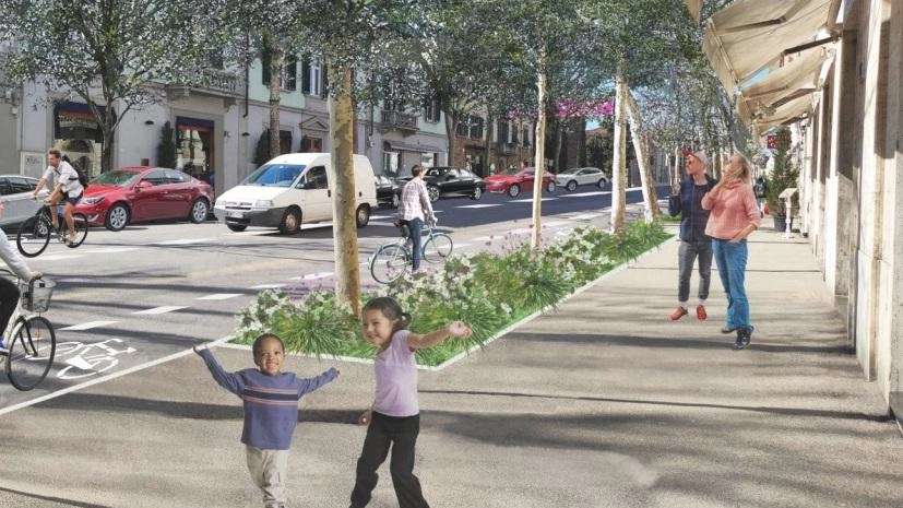 Ecco secondo la ricostruzione del Comune come dovrebbe cambiare viale Piave Ecco secondo la ricostruzione del Comune come dovrebbe cambiare viale Piave