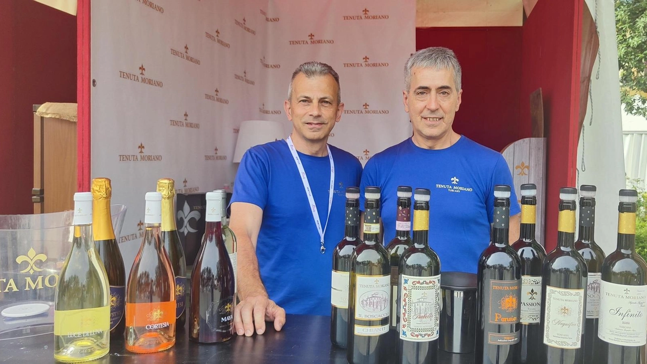 Lo stand della Tenuta Moriano tra i protagonisti della Mostra