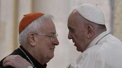 Bassetti con Papa Francesco