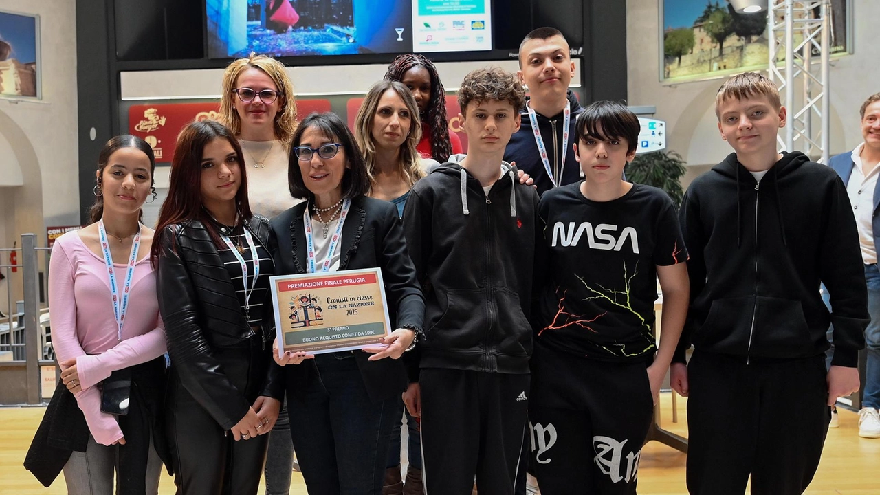 Premiate 11 scuole tra le 26 in gara da tutta l’Umbria con 700 studenti di elementari e medie. Oro alla Valli, argento alla Leone XIII, bronzo pari merito per Bartoccini e Volumnio . Premiate 11 scuole tra le 26 in gara da tutta l’Umbria con 700 studenti di elementari e medie. Oro alla Valli, argento alla Leone XIII, bronzo pari merito per Bartoccini e Volumnio .