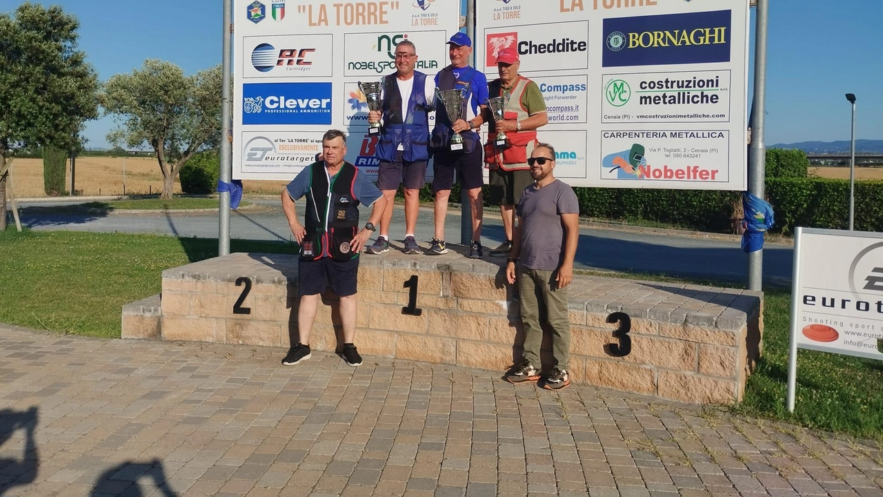 Piero Quagli e i premiati