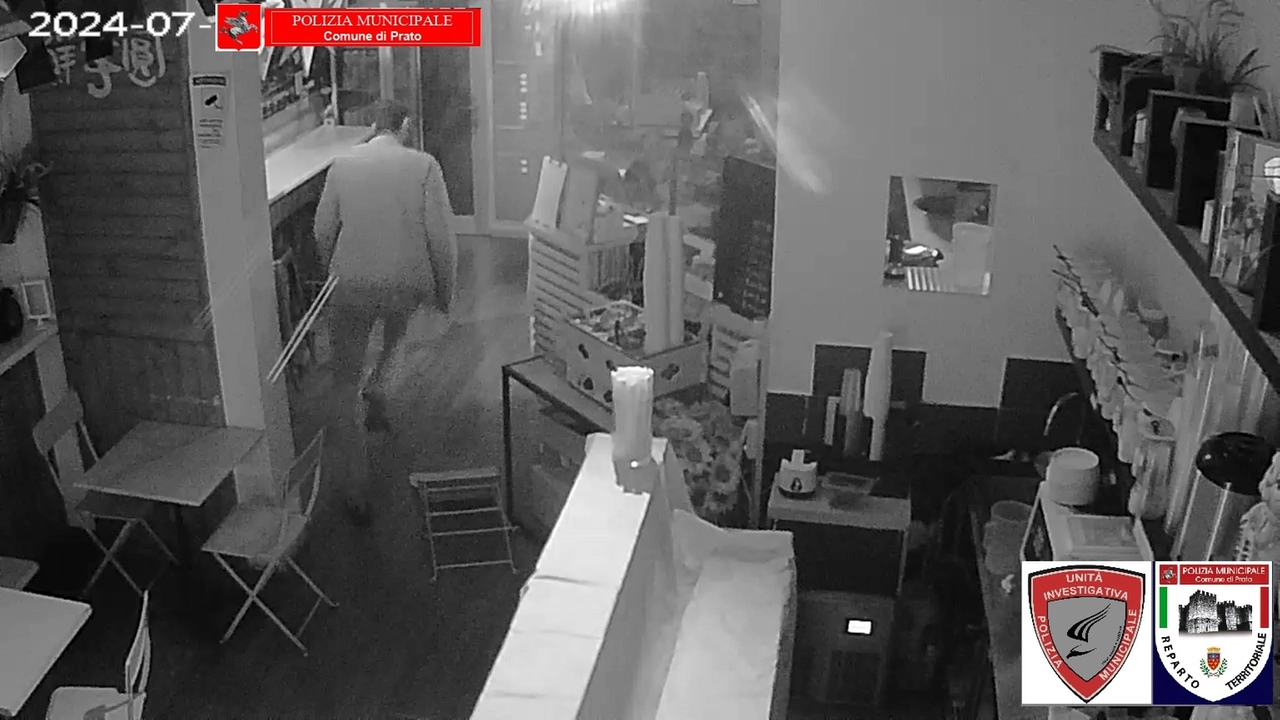 Le immagini riprese dalla telecamera