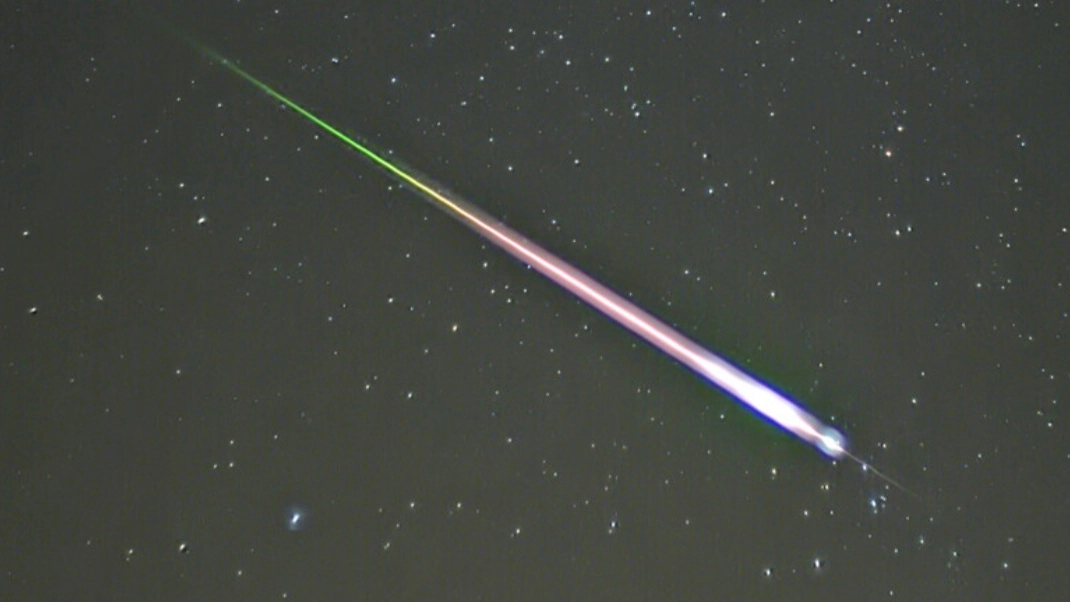 Stelle cadenti (foto Ansa)
