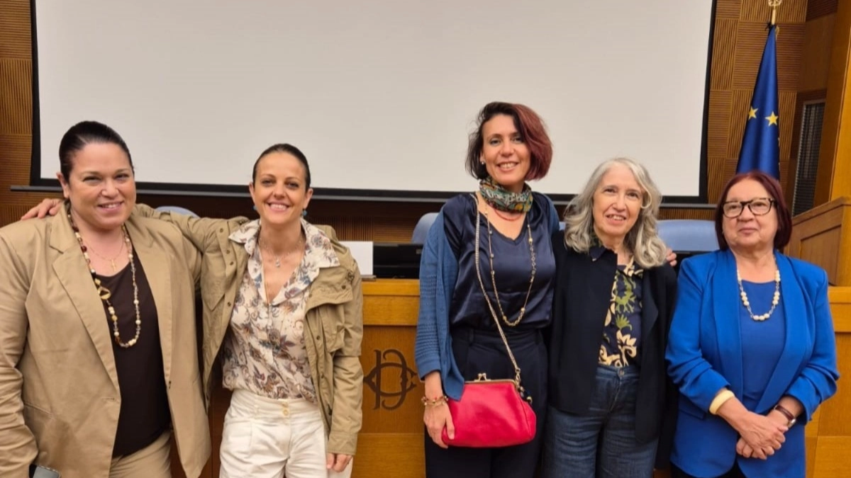 Le partecipanti al convegno: Monteleone, Voltolini, Fistesmaire, Ienco Le partecipanti al convegno: Monteleone, Voltolini, Fistesmaire, Ienco