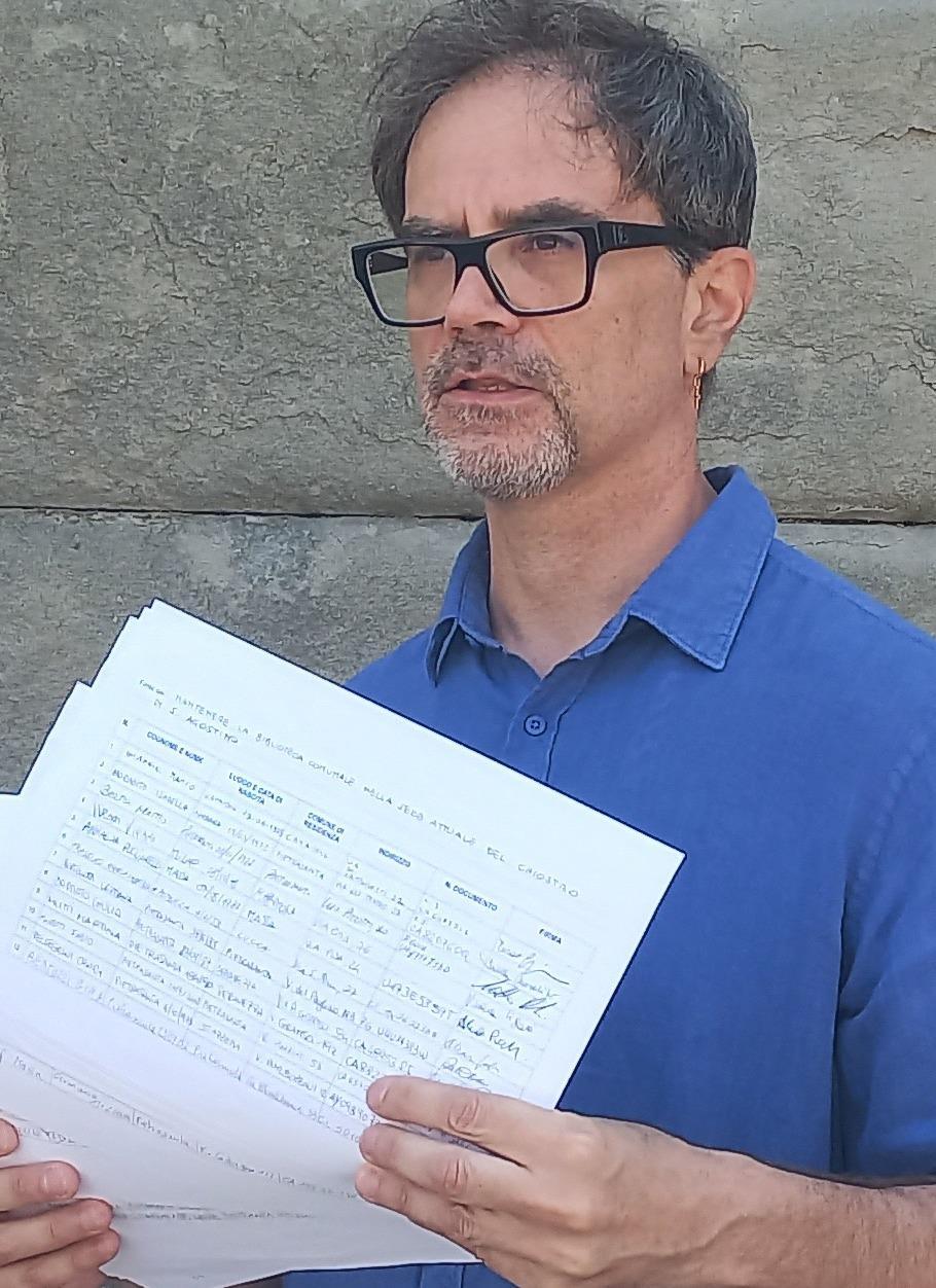 No al trasloco della biblioteca. Raccolte quasi 1.400 firme No al trasloco della biblioteca. Raccolte quasi 1.400 firme