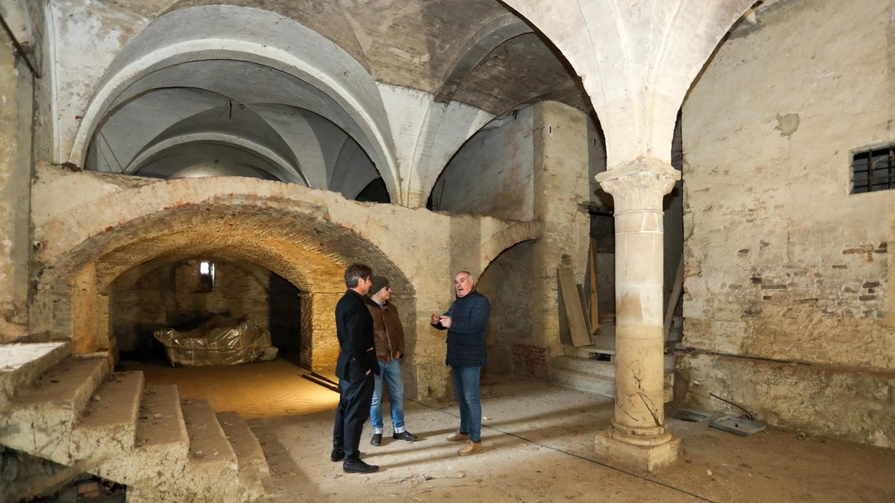 L’interno dell’Abbazia di Badia a Settimo al centro di un intervento di riqualificazione L’interno dell’Abbazia di Badia a Settimo al centro di un intervento di riqualificazione