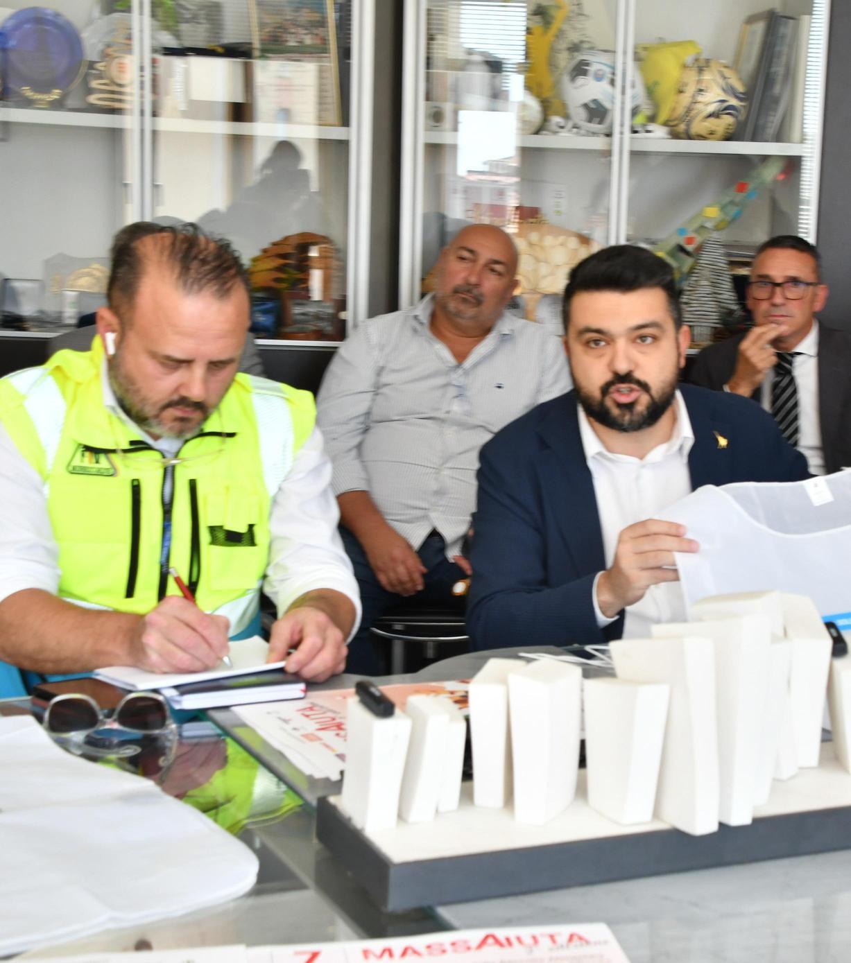tutto pronto per massaiuta maxi raccolta