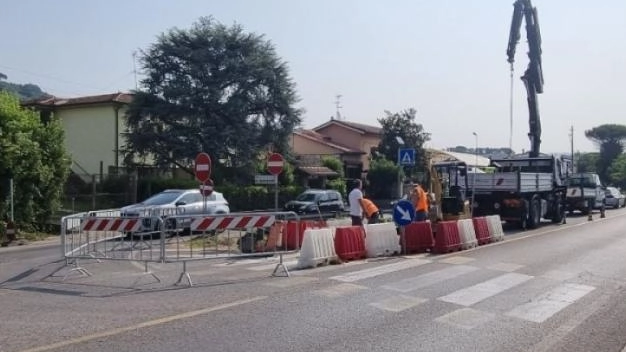I lavori sulla Strada statale 435 a Rio Torto segueno il cronoprogramma I lavori sulla Strada statale 435 a Rio Torto segueno il cronoprogramma