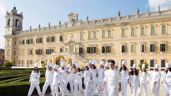 La sede della prestigiosa Scuola internazionale di cucina italiana che si trova a Colorno, in provincia di Parma La sede della prestigiosa Scuola internazionale di cucina italiana che si trova a Colorno, in provincia di Parma