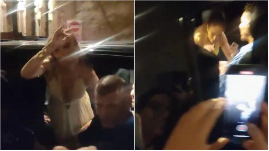 La notte in Toscana di Jennifer Lopez: saluta i fan dopo il concerto, poi via in Versilia