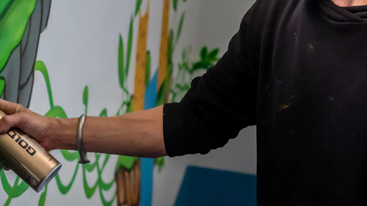 La natura, rappresentata con la tecnica della pittura murale, entra nel carcere di Grosseto grazie a un progetto realizzato dalla... La natura, rappresentata con la tecnica della pittura murale, entra nel carcere di Grosseto grazie a un progetto realizzato dalla...