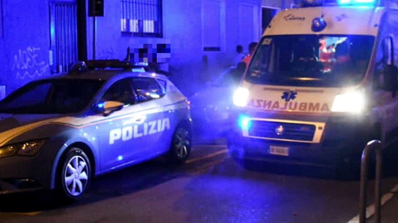 Polizia e 118 (Foto di repertorio)