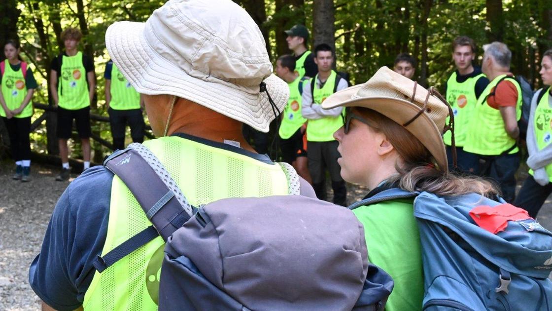 Giovani ranger da tutta Europa per conservare le praterie a Campigna, nel Parco nazionale delle Foreste casentinesi