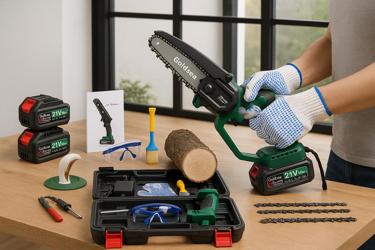 Mini motosega a 50 euro: potatura facile e senza pensieri grazie ad Amazon