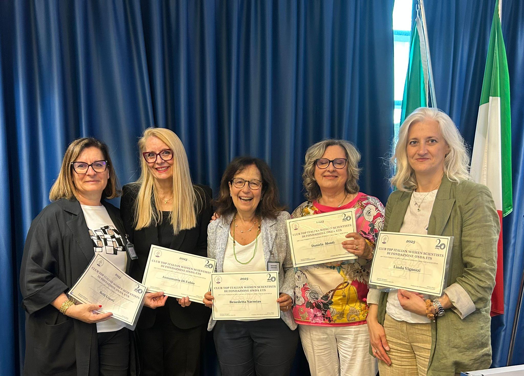 Dodici scienziate Ateneo di Firenze in Top italian women scientists Dodici scienziate Ateneo di Firenze in Top italian women scientists