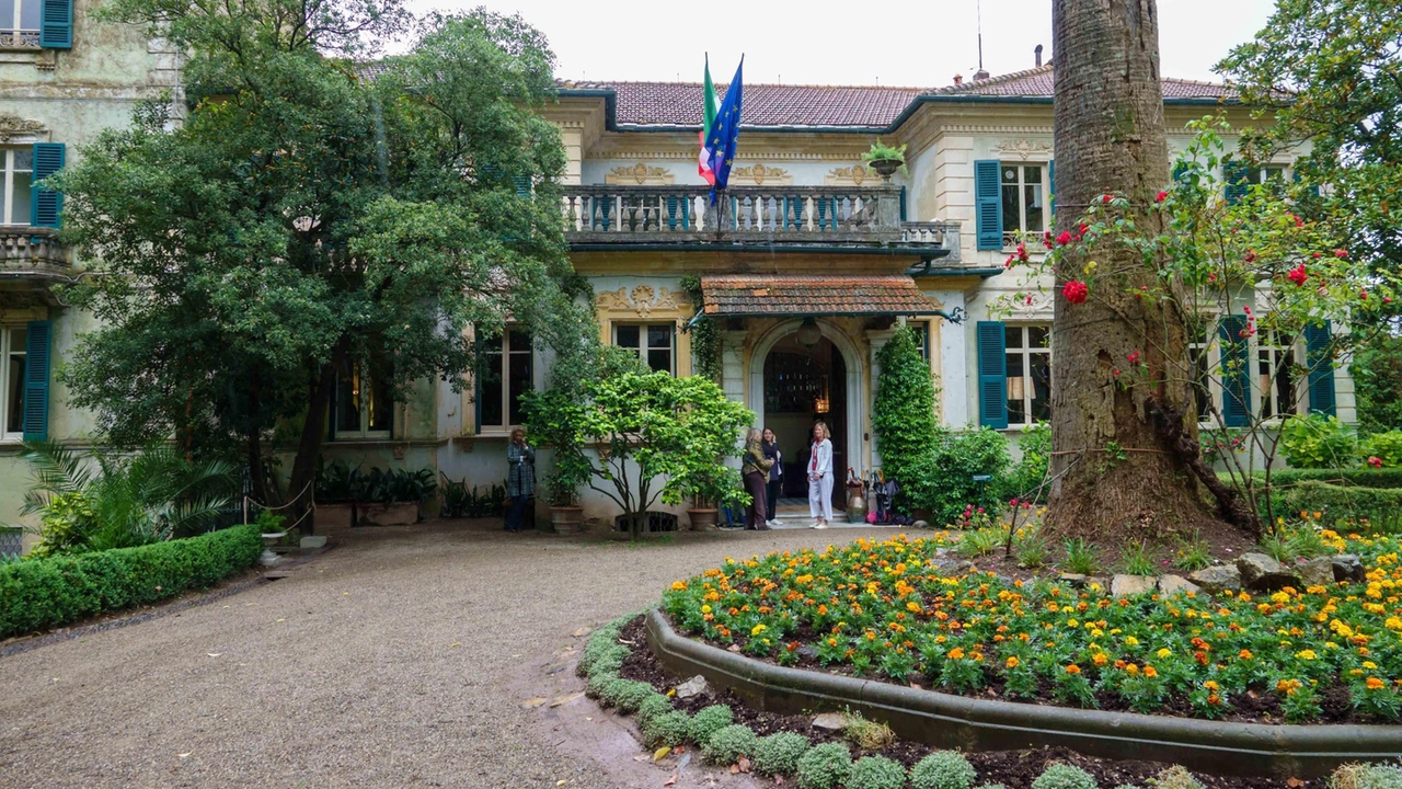 Il giardino di Villa Rezzola a Lerici