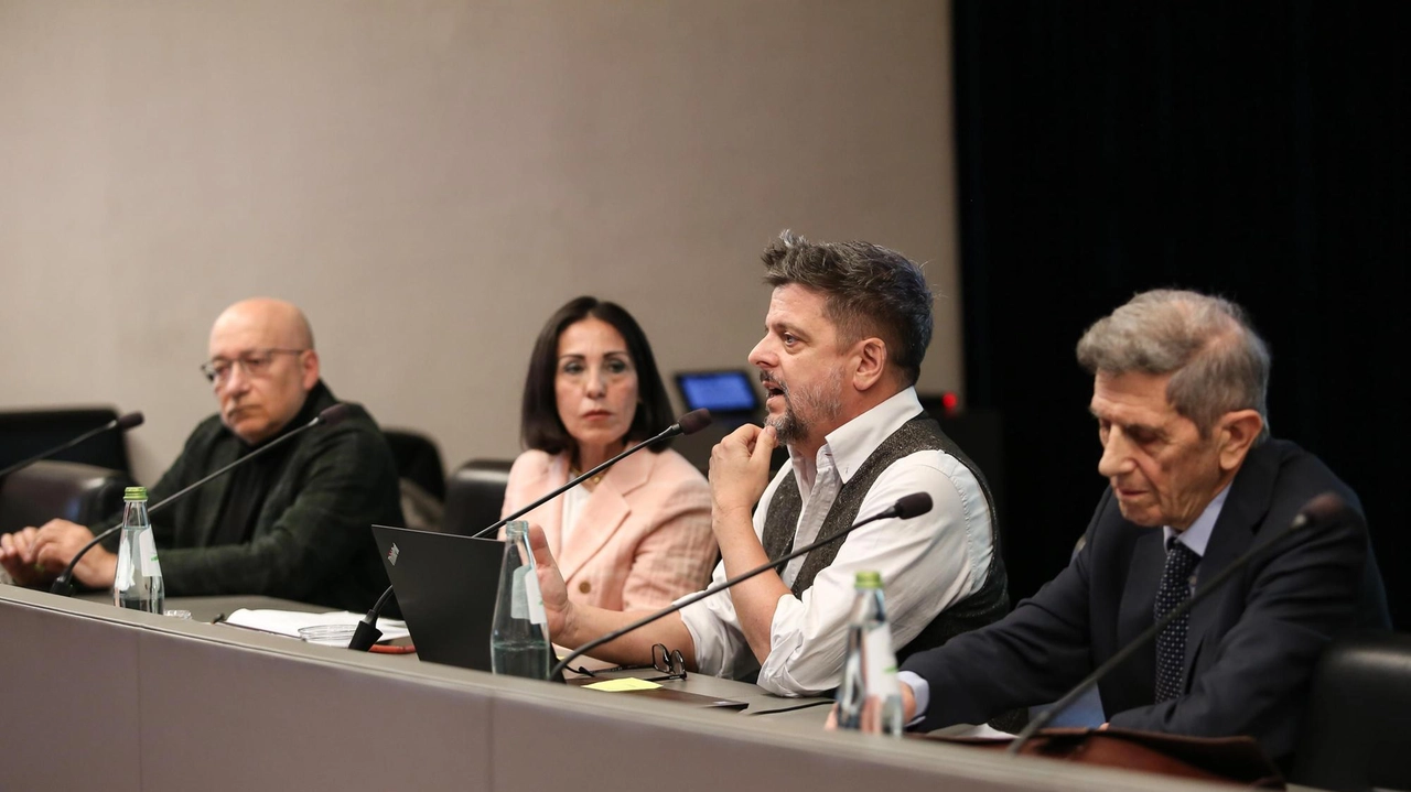 Da sinistra: Pieri, Angelici, Pampanelli e Santeusanio