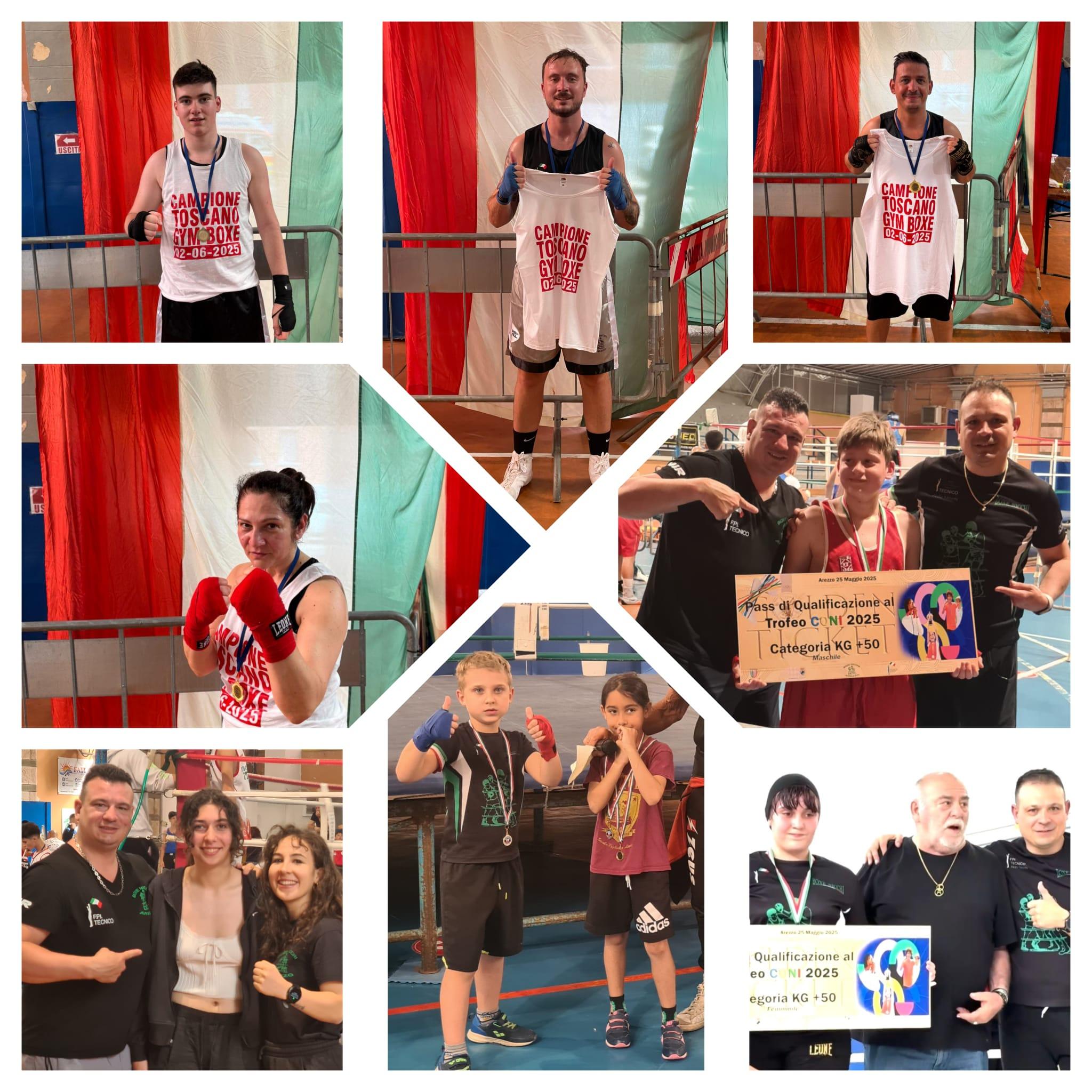 8 un numero tutto tondo – i finalisti della boxe nicchi arezzo che volano alla fase nazionale