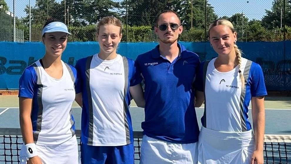 Alcune tenniste della formazione del Tc Pistoia Alcune tenniste della formazione del Tc Pistoia
