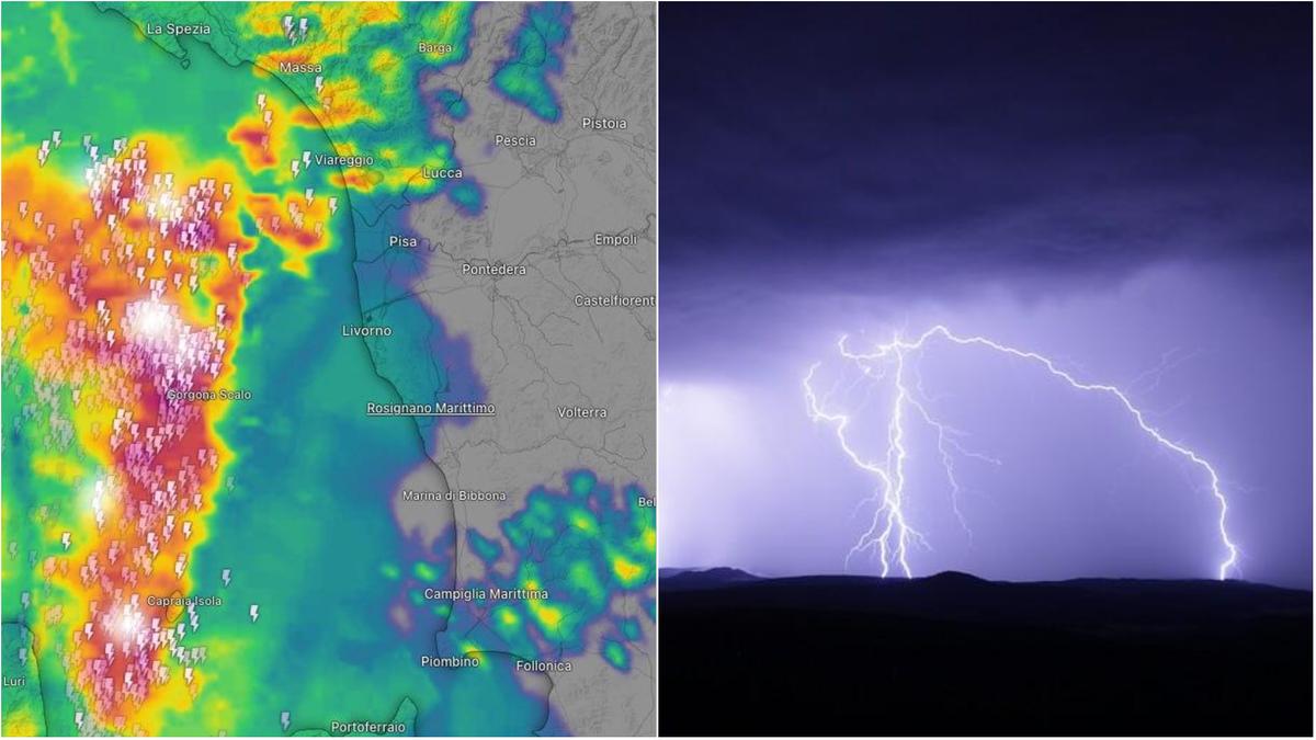 Maltempo in Toscana, temporali e vento forte sulla Versilia. Nubifragio a Livorno. Gli aggiornamenti Maltempo in Toscana, temporali e vento forte sulla Versilia. Nubifragio a Livorno. Gli aggiornamenti