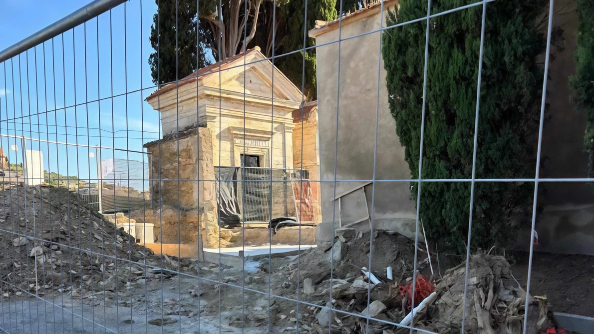 Il cimitero di Fontignano Il cimitero di Fontignano