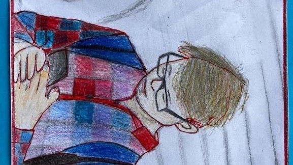 Disegno che denuncia il fenomeno del bullismo. Autori: gli alunni delle classi miste