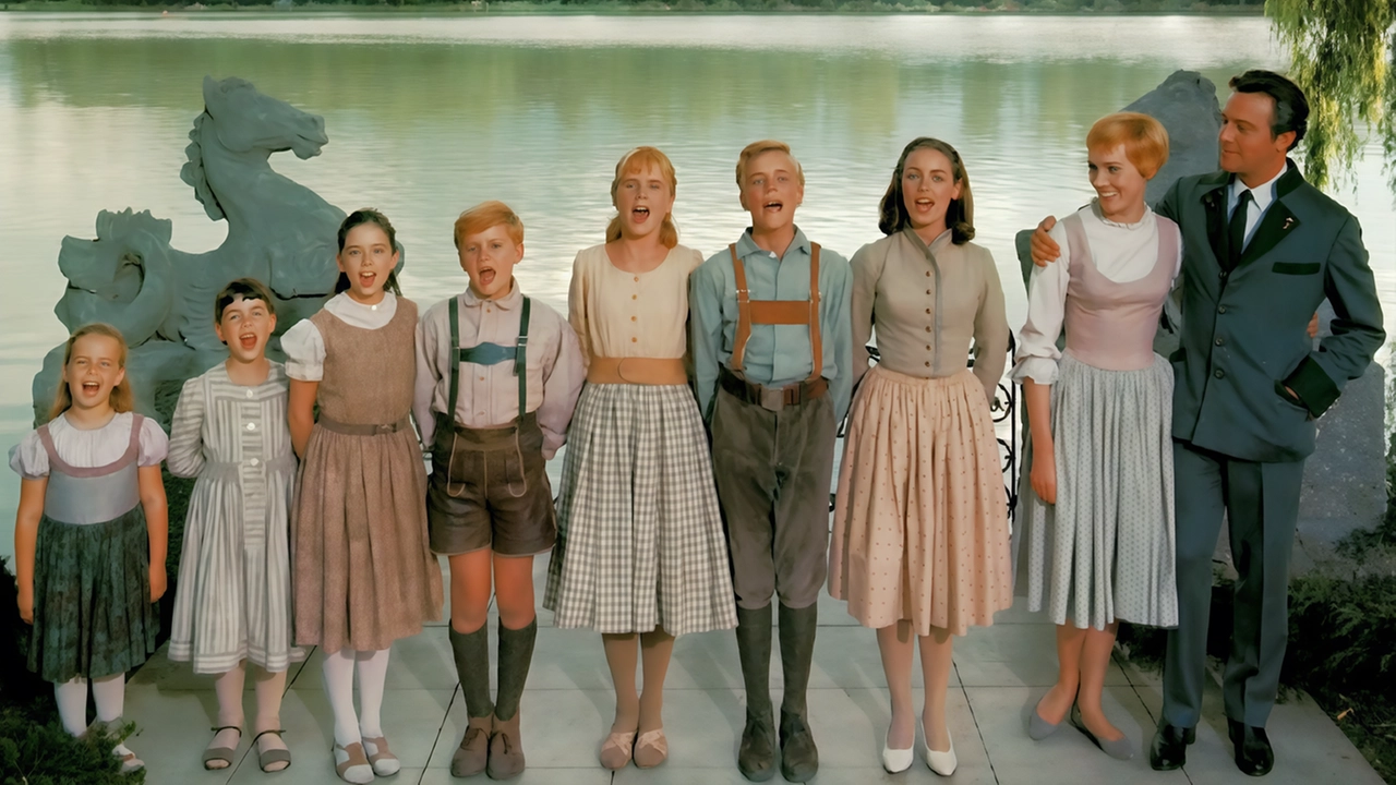 Il cast di ’The Sound of Music’ (titolo italiano ’Tutti insieme appassionatamente’) Il cast di ’The Sound of Music’ (titolo italiano ’Tutti insieme appassionatamente’)