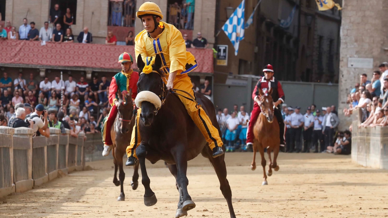 La seconda prova del Palio (Foto Paolo Lazzeroni)
