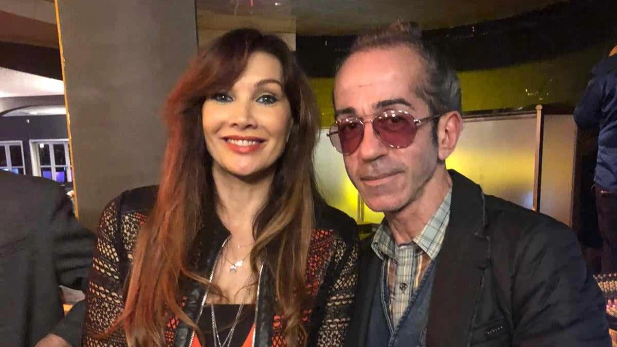 Luisa Corna con Alex Galli Luisa Corna con Alex Galli
