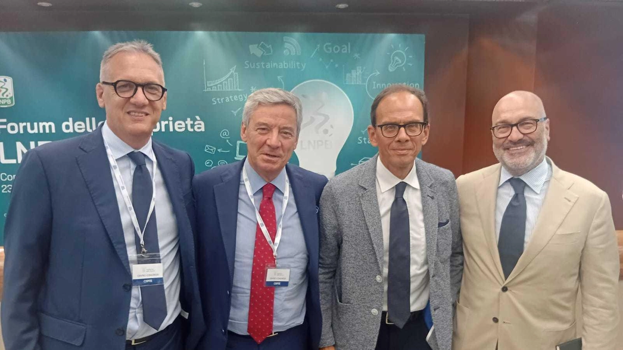 Da sinistra: Gazzoli, Corradino, Bedin e Stillitano Da sinistra: Gazzoli, Corradino, Bedin e Stillitano