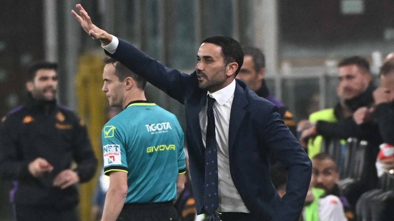 Palladino in Genoa-Fiorentina (Foto Ansa)