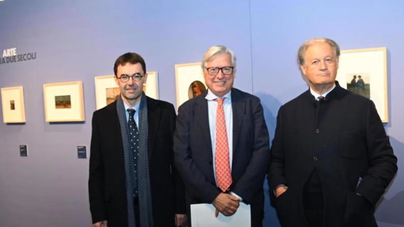L’inaugurazione della mostra alla Fondazione Ragghianti (foto Alcide) L’inaugurazione della mostra alla Fondazione Ragghianti (foto Alcide)